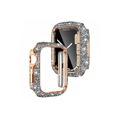 Akkerds Защитный чехол для Apple Watch материал корпуса пластик PC совместимо с моделями S10 S9 S8 S7 SE