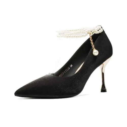 QITUMAUL Узкий каблук Высокие каблуки Женские