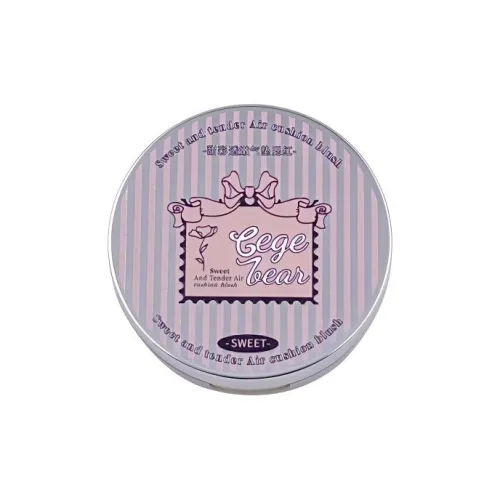 Gege Bear Gogo Медведь Подушка Румяна Длинный Тяжелый Осветляющий Тон Кожи Цвет Лица Естественный