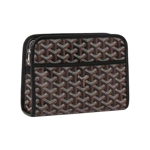 GOYARD JOUVENCE Холст Туалетная сумка Маленькая Унисекс Черная