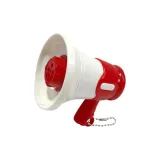 Маленький расклешенный кулон — красный