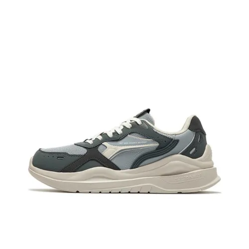 361° Амортизация Износостойкий Низкий Топ Casual Мужской Серый