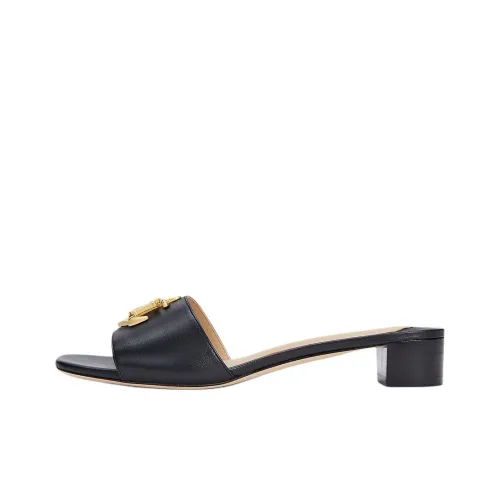 LAUREN RALPH LAUREN Слипоны Женские Черные