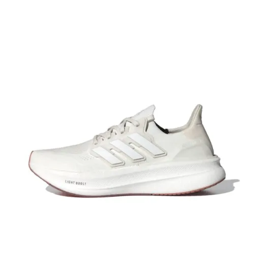 Adidas Ultraboost Light Low Топ Беговые кроссовки Мужские Белые
