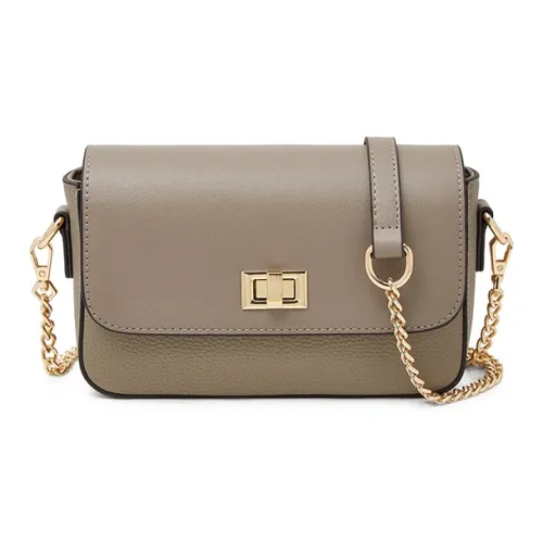 Old Man's Head Сумка через плечо из синтетической кожи маленькая женская хаки синий