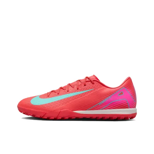 Nike Mercurial Vapor 16 TF Шипы Slip-resistant Abrasion-resistant Футбольные бутсы Мужские Red