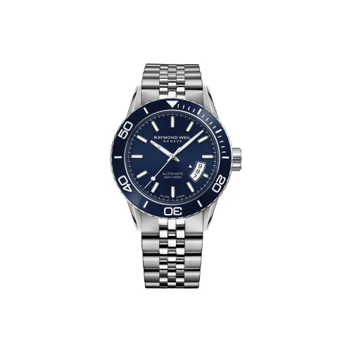 Raymond Weil Автоматический Механический Механизм Мужские Часы 42,5 мм Синий