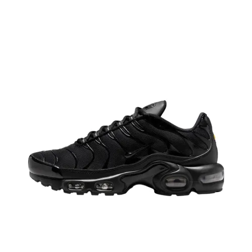 Nike Air Max Plus Беговые кроссовки Низкий топ Черный Женский