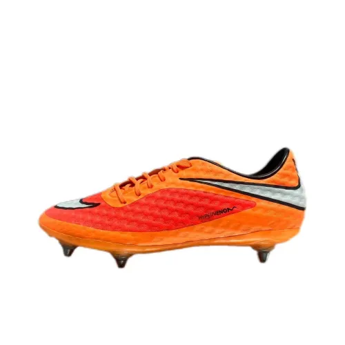 Nike HyperVenom Phantom SG Мягкая трава Устойчивые к абразиву футбольные бутсы Мужские Оранжевый Красный