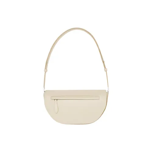 Burberry OLYMPIA Двухцветная кожаная сумка через плечо сумка-полумесяц сумка сумка через плечо маленькая женская сливовый