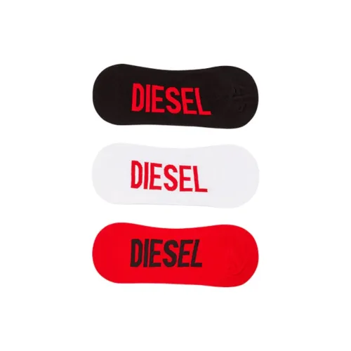 DIESEL No Show Носки Унисекс 3 упаковки смешанные цвета