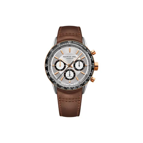 Raymond Weil Автоматический Механический Механизм Мужские Часы 43,5 мм Серебряный