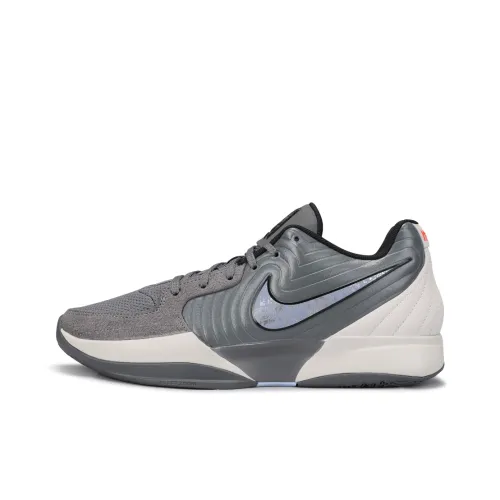 Nike Ja Morant 2 Slip Устойчивый к истиранию Низкий Топ Баскетбольные кроссовки Мужской Черный Синий