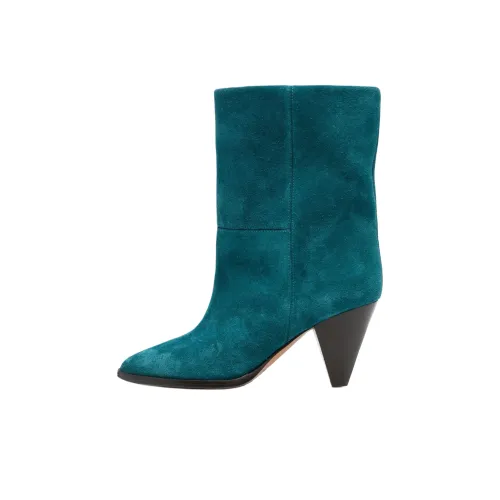 ISABEL MARANT Rouxa Ботильоны 8 см Женские Синие