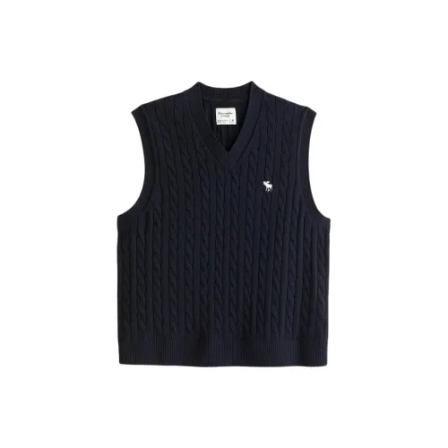 Abercrombie＆Fitch Жилет Мужской Синий