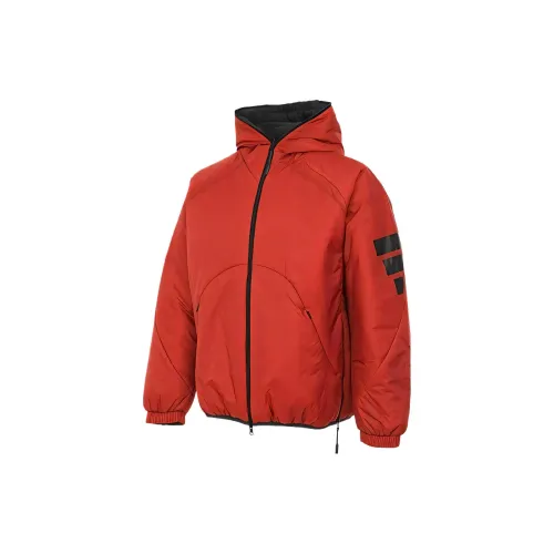 Adidas FUSTL Хлопковый пуховик Мужской Черный Красный