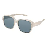 [Большая рамка] Абрикосовая рамка + Глянцевые серые линзы SV325