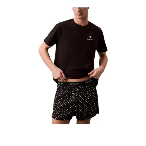 Calvin Klein Пижамные штаны Мужские Черные