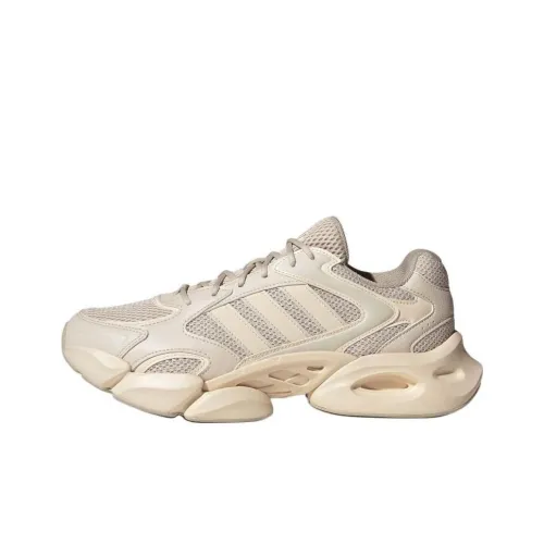 Adidas MEGASTRIDE Беговые кроссовки Низкий топ Бежевый Унисекс