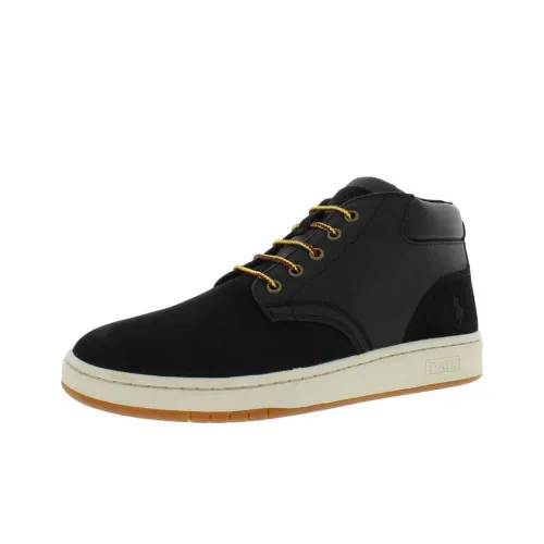 Polo Ralph Lauren Скейтборд Кроссовки High Топ Черные Мужские