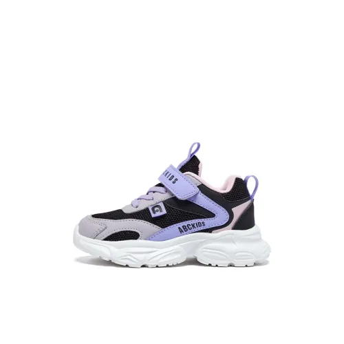 ABC KIDS Slip-resistant Abrasion-resistant Breathable Low-Top Детская Беговая Обувь Розовая Фиолетовая Детская