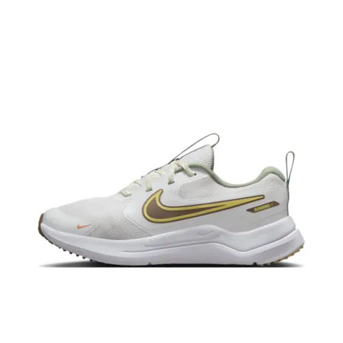 Nike Cosmic Runner Детская беговая обувь Низкий топ Серый/Желтый/Коричневый Унисекс