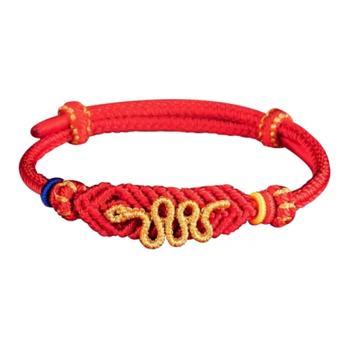 CHOW KING SANG Ручная работа Ткани вязаные Шнур Браслеты Унисекс