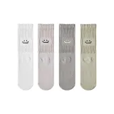 Молоко Белый+Серый Бежевый+Мокко+Сосна Зеленый[Махровый Подошва]