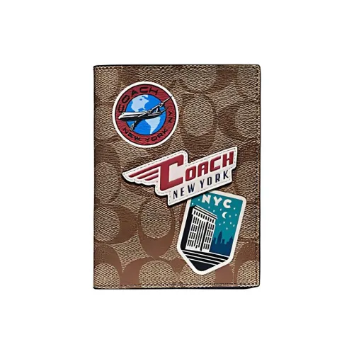 COACH Passport Case Обложки для паспорта Khaki Мужской