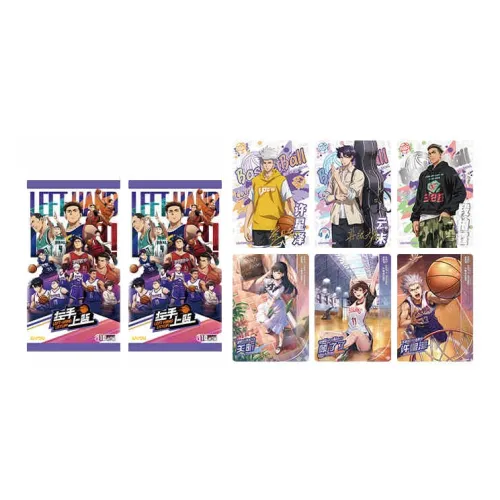 KAYOU Левая сторона Handed Slam Карта Игра OF The First QUARTER IP Аниме Карточки 2 Сумки 10 Сумок Одна коробка Включено