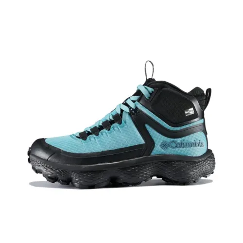 Columbia совместный бренд Escape Thrive Поддержка Сцепление MID Топ Походная обувь Женская Зеленая