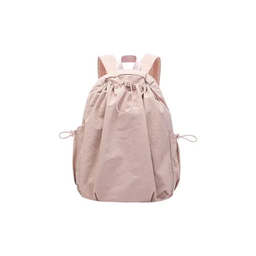 ANTA Промытый тканый рюкзак среднего размера унисекс DI розовый