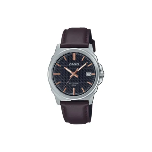 CASIO Кварцевый механизм Часы Унисекс Черный циферблат