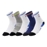 Отбеленный 3 упаковки + Средний Фотиния Серый 1 пара + Синий 1 пара