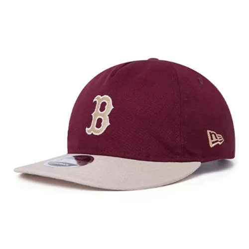 New Era Хлопковые кепки унисекс розовые красные