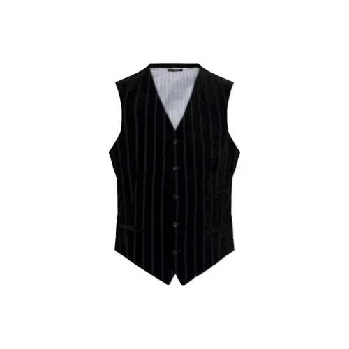 Yohji Yamamoto Pour Homme Мужские жилеты черного цвета
