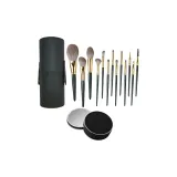 13 шт Yanlang Naked Щетка Набор + Черный Встроенная память Ведрообразный + Чехол для щетки