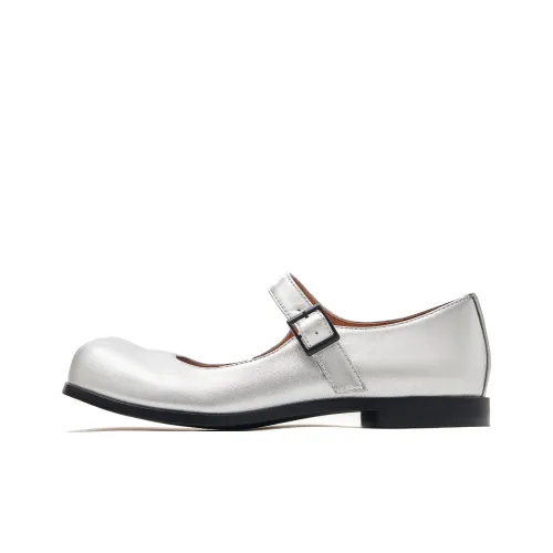 HOVANKI Mary Jane Shoes Unisex Silver HOVANKI Мэри Джейн Обувь Унисекс Серебряный