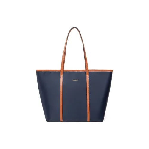 Teenmix Нейлон Oxford Сумка через плечо Большая Женская Черная Темно-синяя