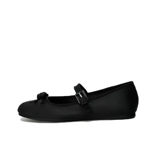 ZARA Туфли Мэри Джейн Черные Женские