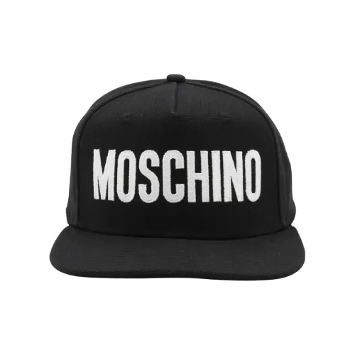 MOSCHINO Хлопковые кепки мужские черные