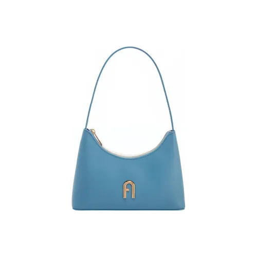 Furla Diamante Телячья кожа Сумка через плечо Сумка Сумка через плечо Мини Женская Синяя