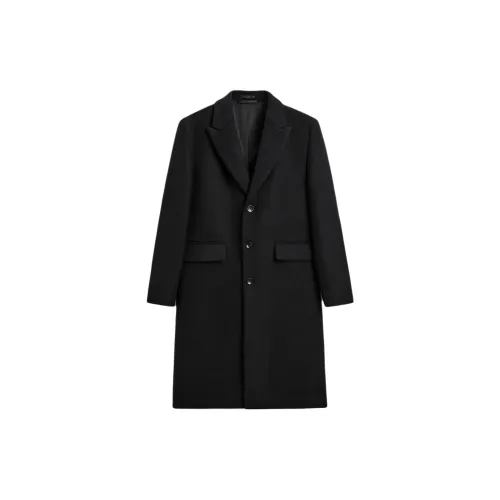 ZARA Черное Мужское Пальто