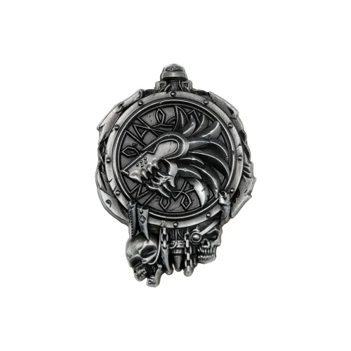 STARFORGED Warhammer 30K Burning Галактический Космос Волк Слава Warband Значок STARFORGED Значки