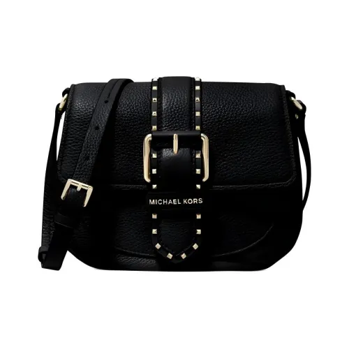 MICHAEL KORS Lillian Коровья кожа Сумка на плечо Женская Черная