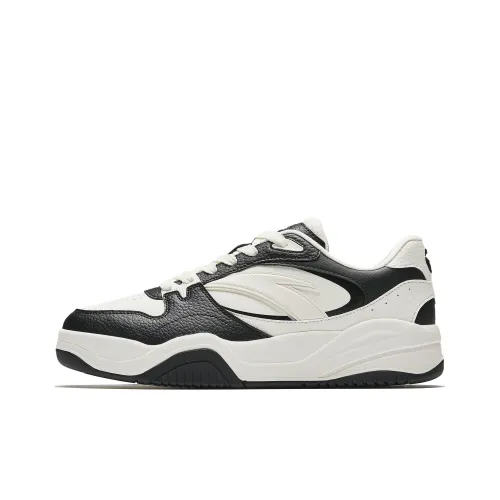 ANTA Wave Скейтборд Кроссовки Низкие Черные Белые Мужские