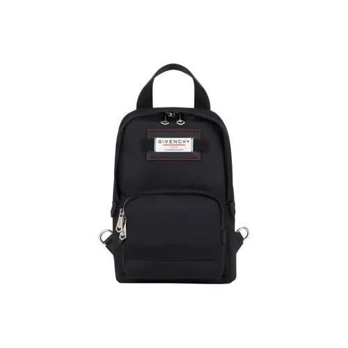 GIVENCHY Нейлоновая сумка через плечо маленькая мужская черная