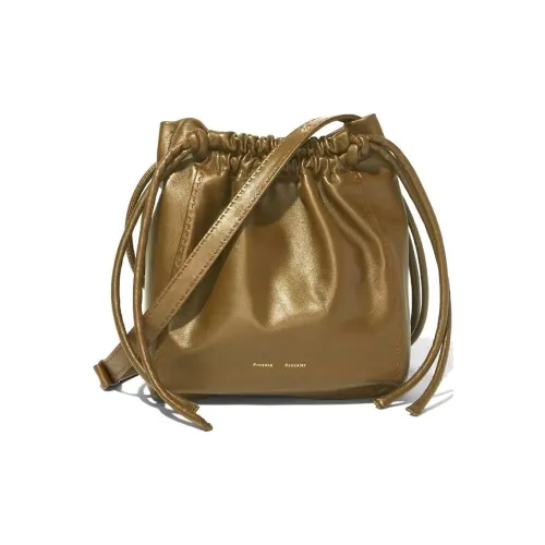 PROENZA SCHOULER Сумка через плечо из телячьей кожи женская коричневая