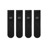 4 Угольно-черный [Махровая подошва]