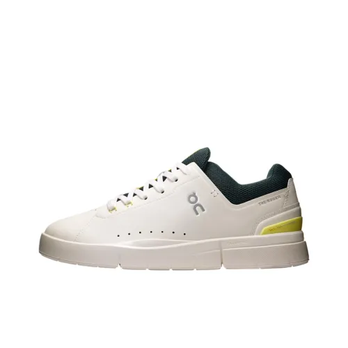 On The Roger Advantage Slip-resistant Abrasion-resistant Low-top Tennis Shoes Men's White На The Roger Advantage противоскользящие устойчивые к истиранию низкие кеды теннисные кроссовки мужские белые